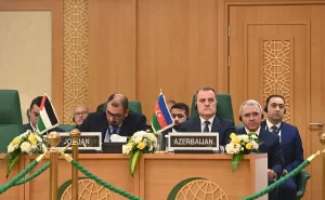 BAKÜ (AA) – Azerbaycan Dışişleri Bakanı Ceyhun Bayramov, Filistin'de masum