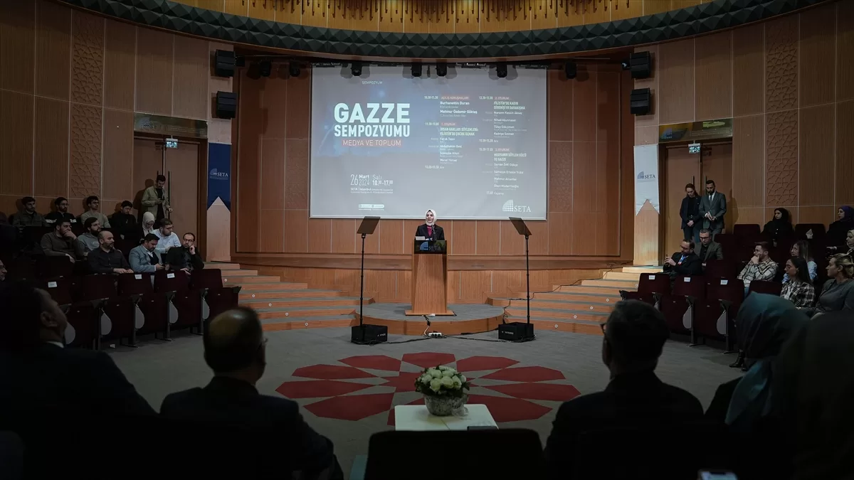 Bakan Göktaş, “Gazze Sempozyumu: Medya ve Toplum” programında konuştu: