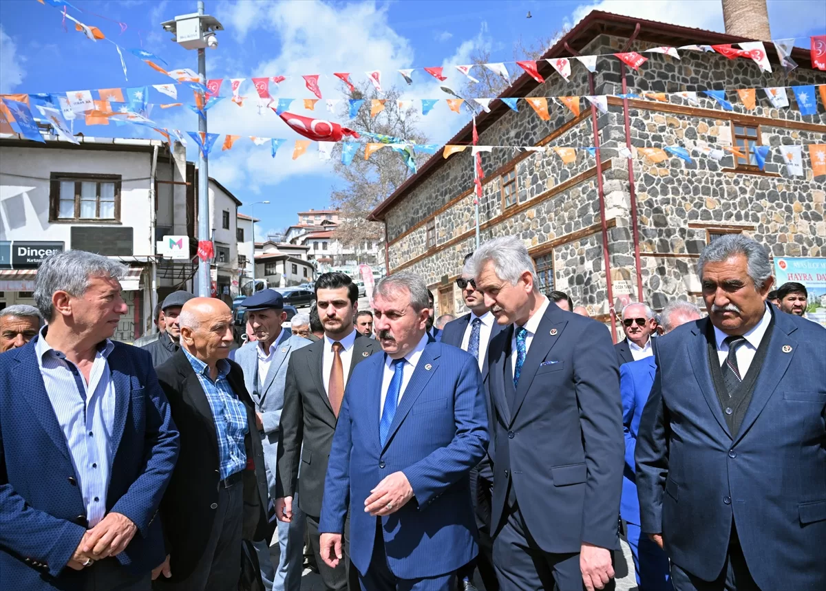 BBP Genel Başkanı Destici, Gölbaşı ve Ayaş ilçelerini ziyaret etti: