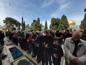 KUDÜS (AA) – İsrail'in çıkardığı zorluklara ve engellemelere rağmen yaklaşık