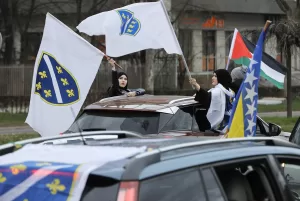 SARAYBOSNA (AA) – Bosna Hersek'te 1 Mart Bağımsızlık Günü kutlamalarında,