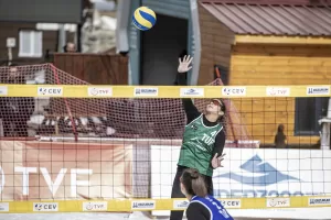 ERZURUM (AA) – CEV Kar Voleybolu Avrupa Turu 2024'ün ikinci