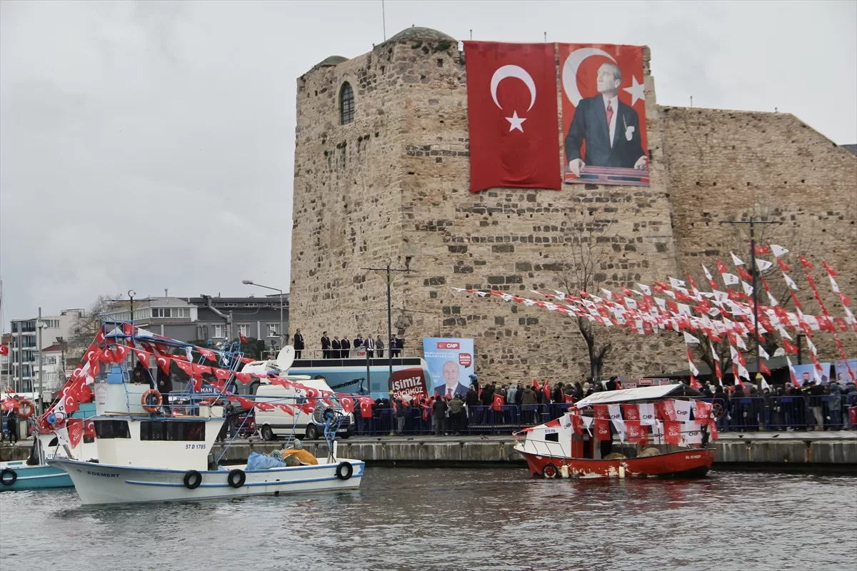 CHP Genel Başkanı Özel, partisinin Sinop mitinginde konuştu: