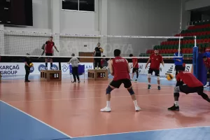 ŞIRNAK (AA) – RAMS Global Cizre Belediyespor Erkek Voleybol Takımı,
