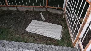 ÇORUM (AA) – Çorum'un Alaca ilçesinde, eski belediye binasındaki kalorifer