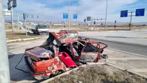 - Kaza anı güvenlik kamerasınca kaydedildi