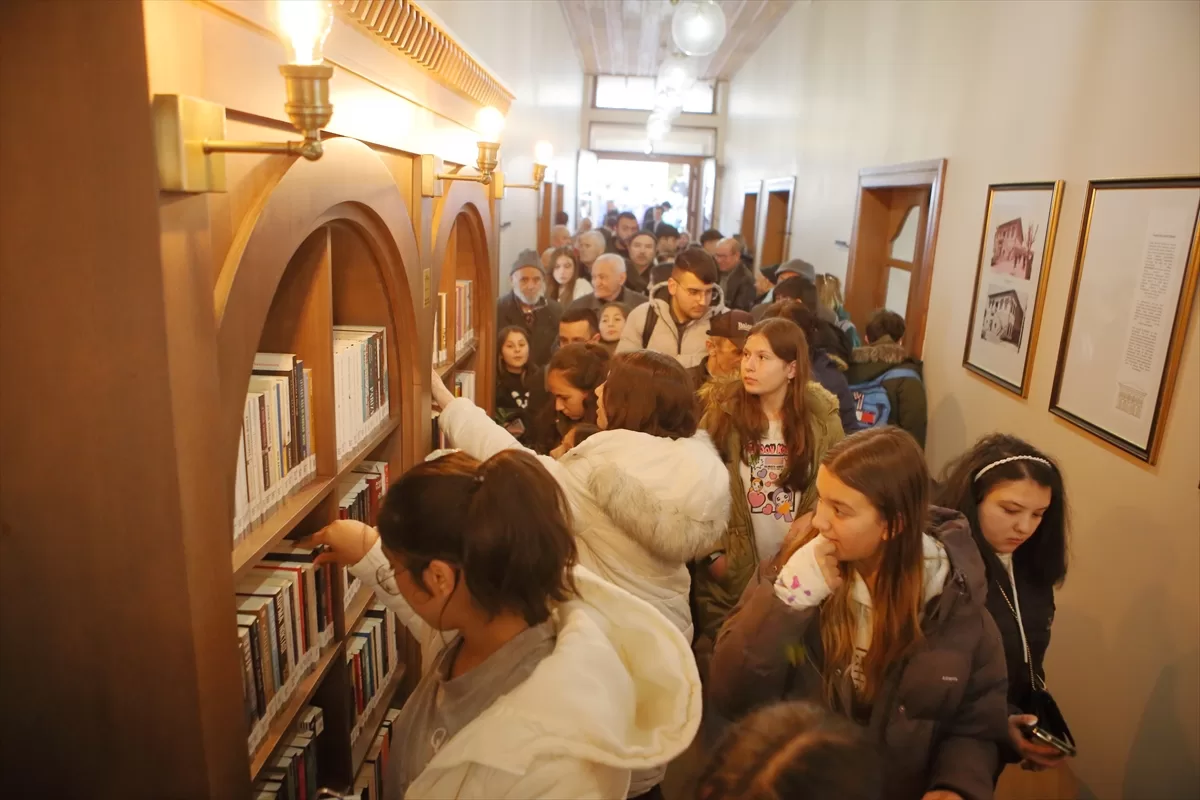 Çorum'un asırlık taş binası “Millet Kütüphanesi” oldu