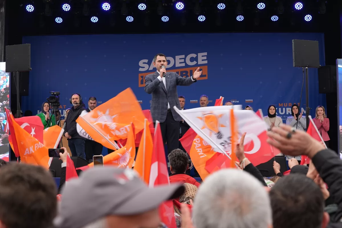 İBB Başkan adayı Kurum, Şile mitinginde konuştu: