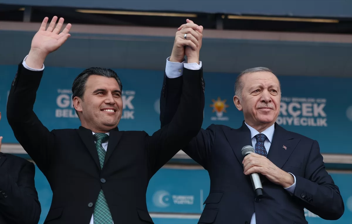 Cumhurbaşkanı Erdoğan, partisinin Antalya mitinginde konuştu: (1)
