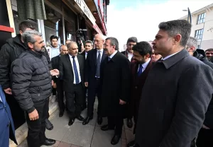 BİNGÖL (AA) – Cumhurbaşkanı Yardımcısı Cevdet Yılmaz, "Binlerce konut yapıldı,