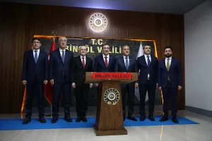 BİNGÖL (AA) – Cumhurbaşkanı Yardımcısı Cevdet Yılmaz ile Hazine ve