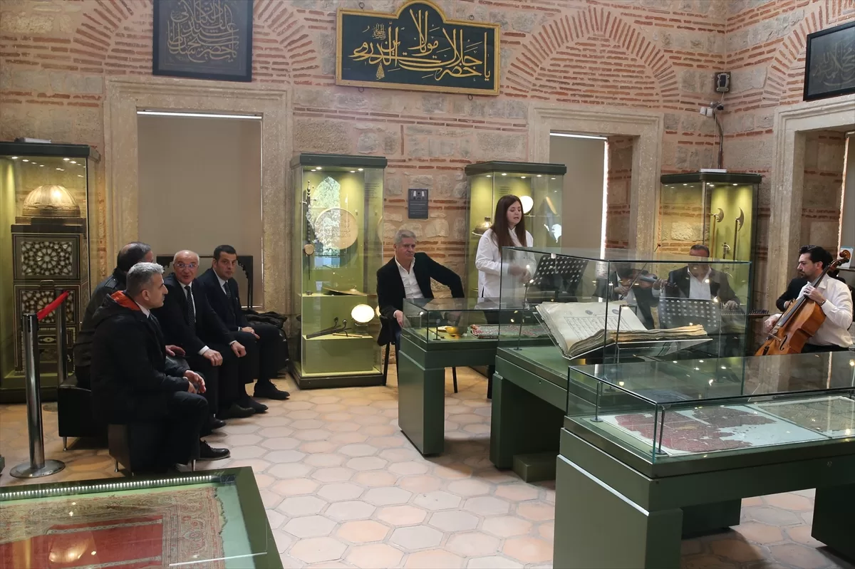 Edirne Türk İslam Eserleri Müzesi'nde “Klasik Türk Musikisi” konseri düzenlendi