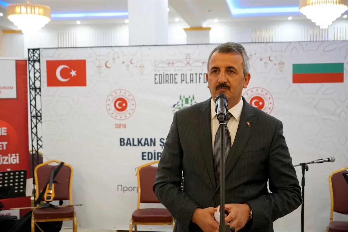 Edirne Valiliği Bulgaristan'da iftar programı düzenledi