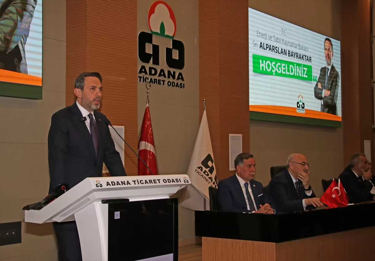 Enerji ve Tabii Kaynaklar Bakanı Bayraktar, Adana'da iş insanlarıyla buluştu: (1)