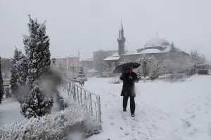 ERZURUM (AA) – Erzurum, Ardahan ve Kars'ta kar yağışı etkili