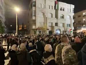 AMMAN (AA) – Ürdünlüler, Gazze Şeridi’ndeki Filistinlilerle dayanışma amacıyla İsrail'in