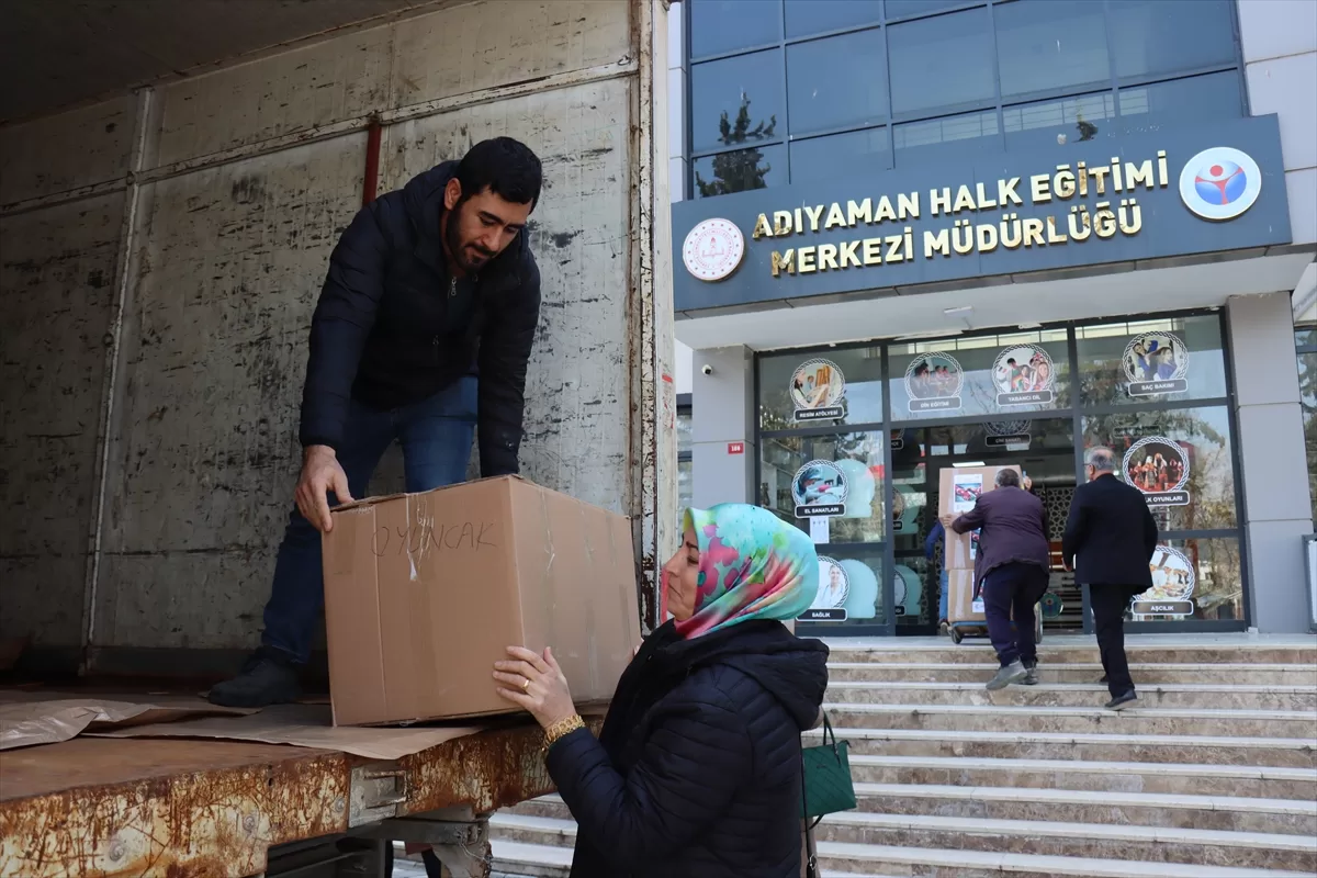 Gazze'deki bebekler için Adıyaman'da üretilen zıbın takımları yola çıktı