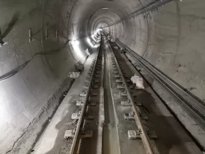 KOCAELİ (AA) – Kocaeli'de Gebze OSB-Darıca Sahil metro hattında çalışmaların