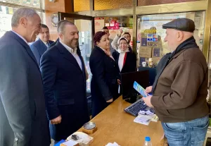 - "Hepimizin ortak gayesi milletimize hizmet edebilmek, vatandaşımıza hizmet edebilmek.