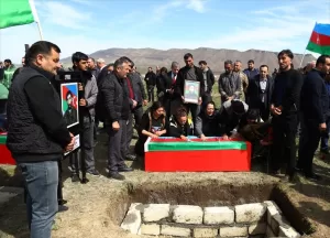 BAKÜ (AA) – Hocalı'da yürütülen altyapı çalışmaları sırasındaki kazılarda tespit