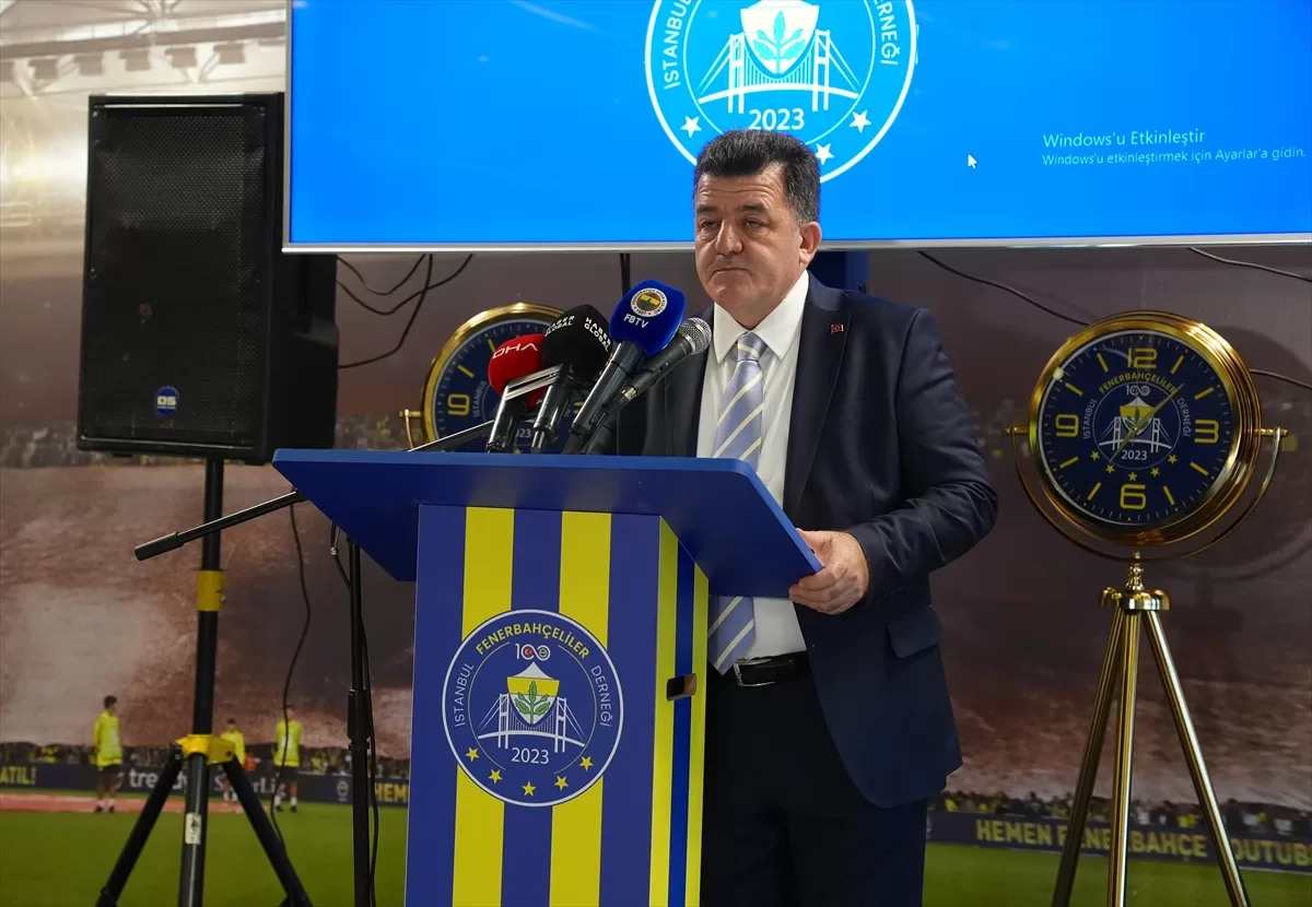 İstanbul Fenerbahçeliler Derneği'nden Ali Koç'a destek