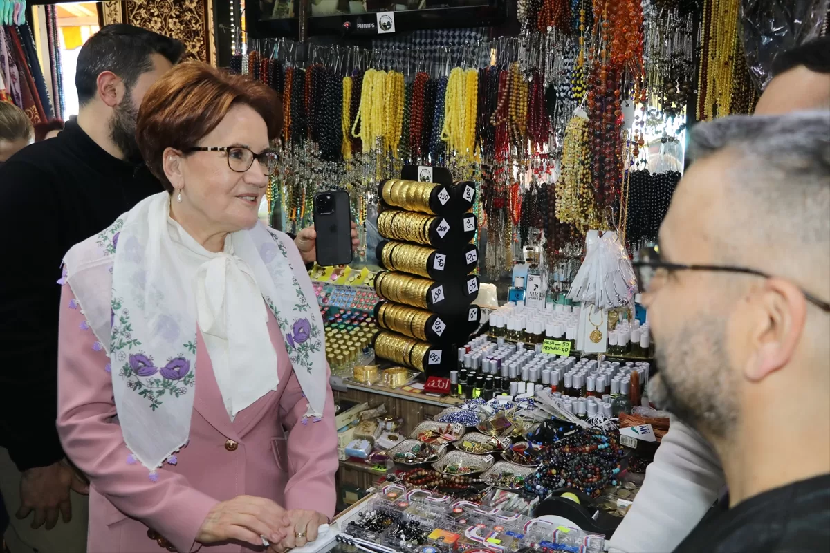 İYİ Parti Genel Başkanı Akşener, Çankırı'da konuştu: