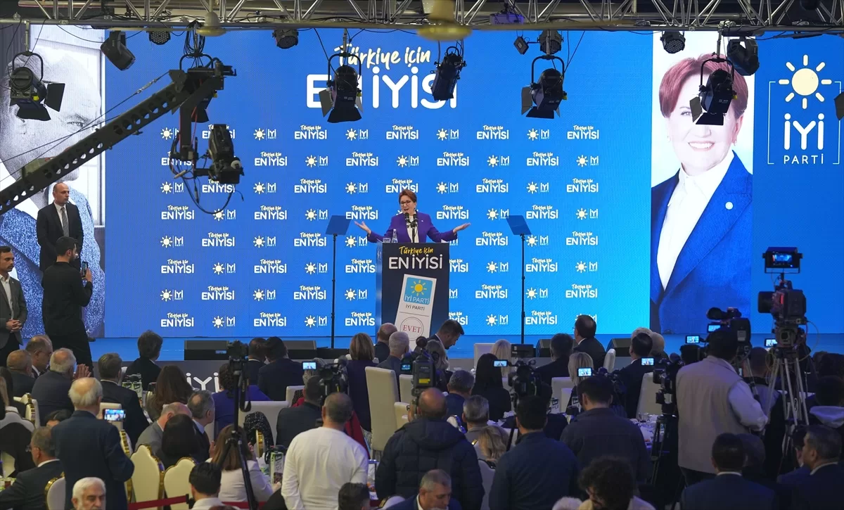 İYİ Parti Genel Başkanı Akşener, Keçiören'de iftar programında konuştu: