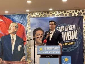 İSTANBUL (AA) – İYİ Parti'nin İstanbul Büyükşehir Belediye (İBB) Başkan