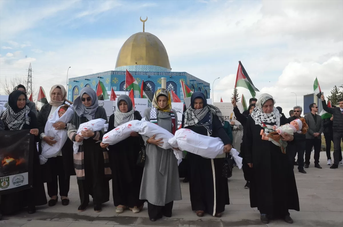 Karaman’da, “Filistin'in Yanında Ol” etkinliği düzenlendi