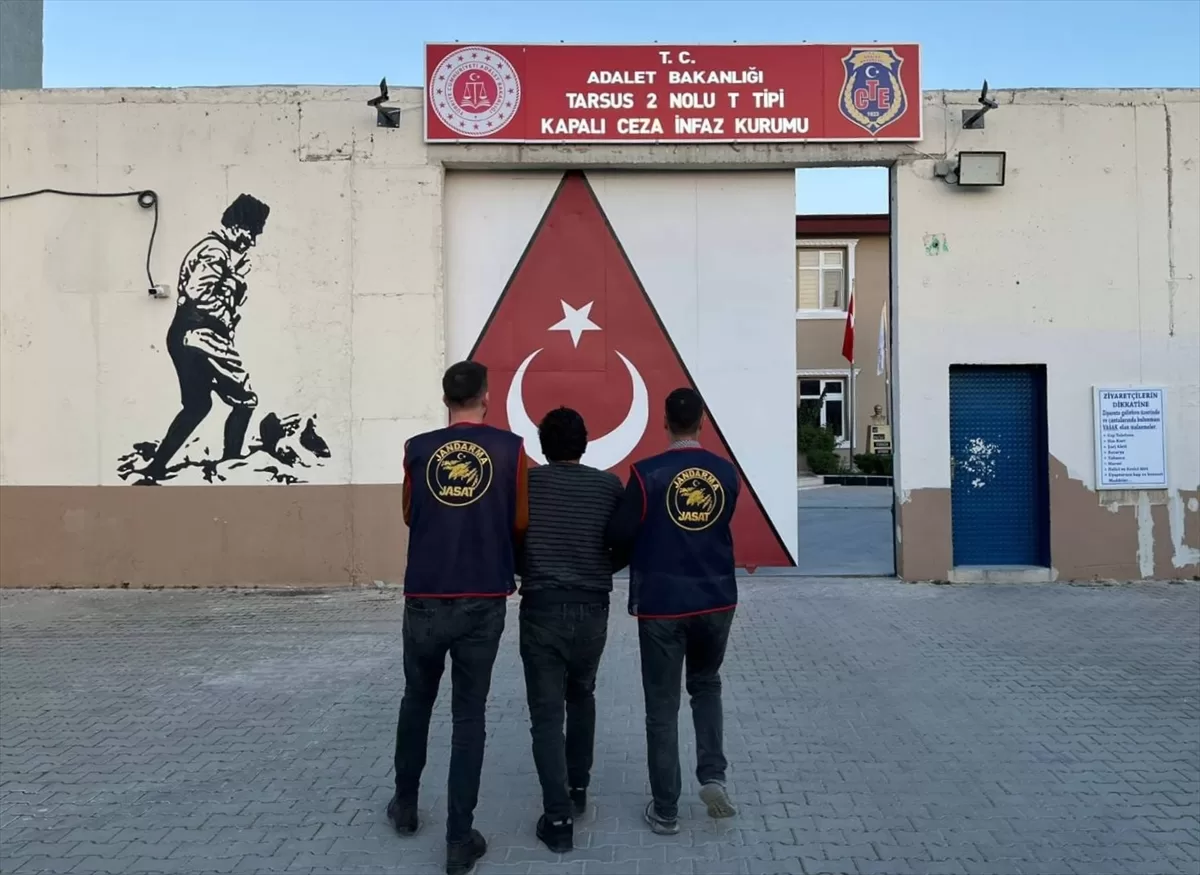 Mersin'de cezaevi firarisi kırsal alanda çobanlık yaparken yakalandı