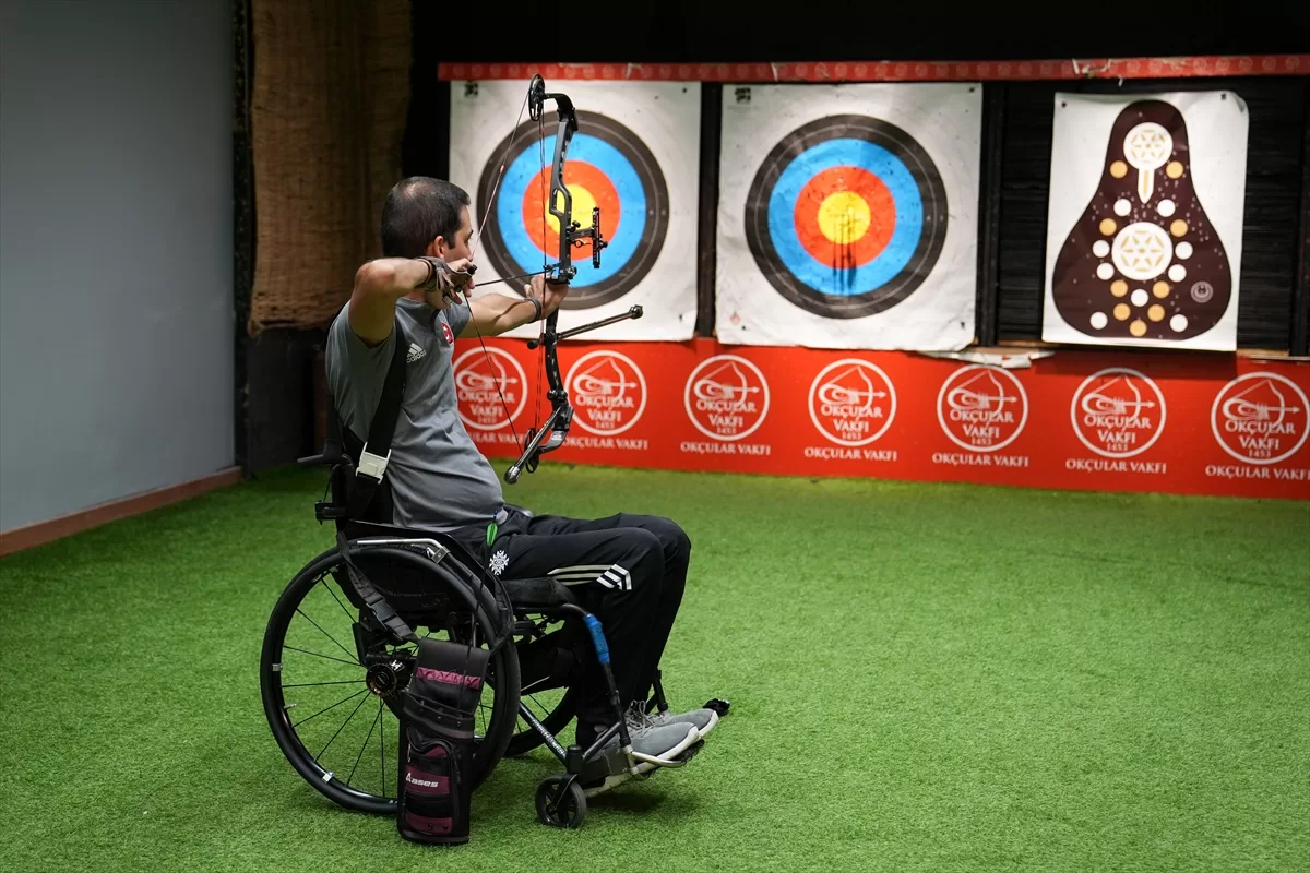 Paralimpik milli okçu Yiğit Caner'in hedefinde bu kez olimpiyat madalyası var