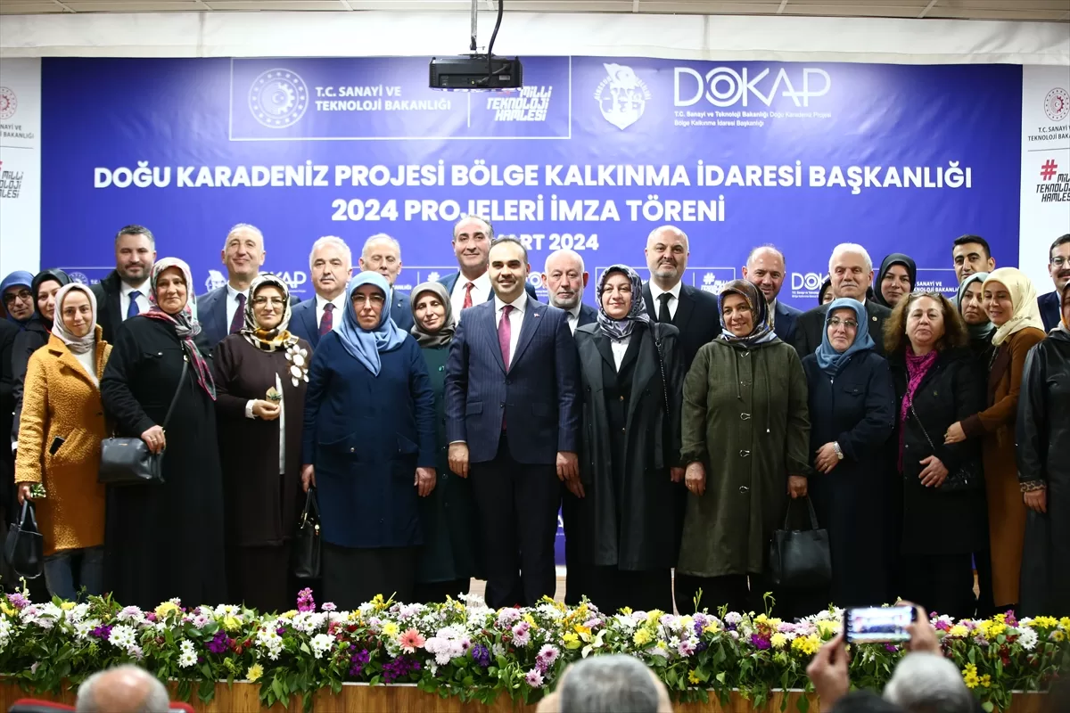 Sanayi ve Teknoloji Bakanı Kacır, Giresun'da konuştu: