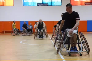 ŞANLIURFA (AA) – MÜSLÜM ETGÜ – Tekerlekli Sandalye Basketbol Süper