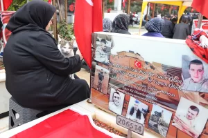 GAZİANTEP (AA) – Gaziantep'te Asri Mezarlık Şehitliğinden ayrılmayan sokak kedisi,