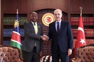 İSTANBUL (AA) – TBMM Başkanı Numan Kurtulmuş, Namibya Ulusal Meclisi