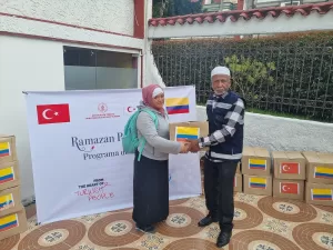 BOGOTA (AA) – Türk İşbirliği ve Koordinasyon Ajansı Başkanlığının (TİKA)