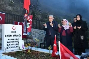 TRABZON (AA) – Trabzon Valisi Aziz Yıldırım, Maçka ilçesi kırsalında