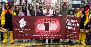İSTANBUL (AA) – Türk Böbrek Vakfı (TBV), böbrek sağlığına dikkati