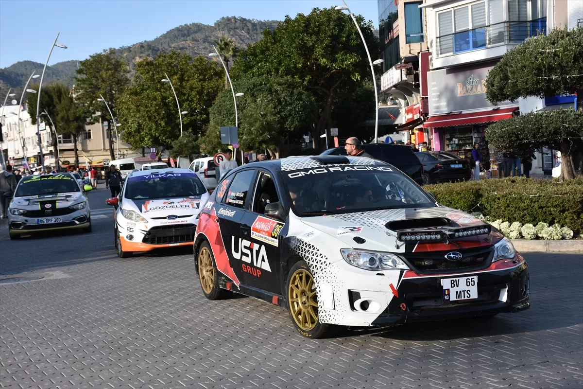 Türkiye Ralli Şampiyonası'nın ikinci ayağı Marmaris'te başladı