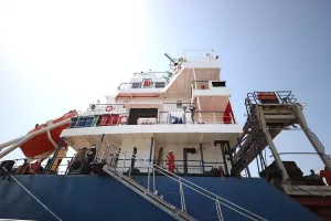 MERSİN (AA) – Gazze'ye ulaştırılması için Afet ve Acil Durum