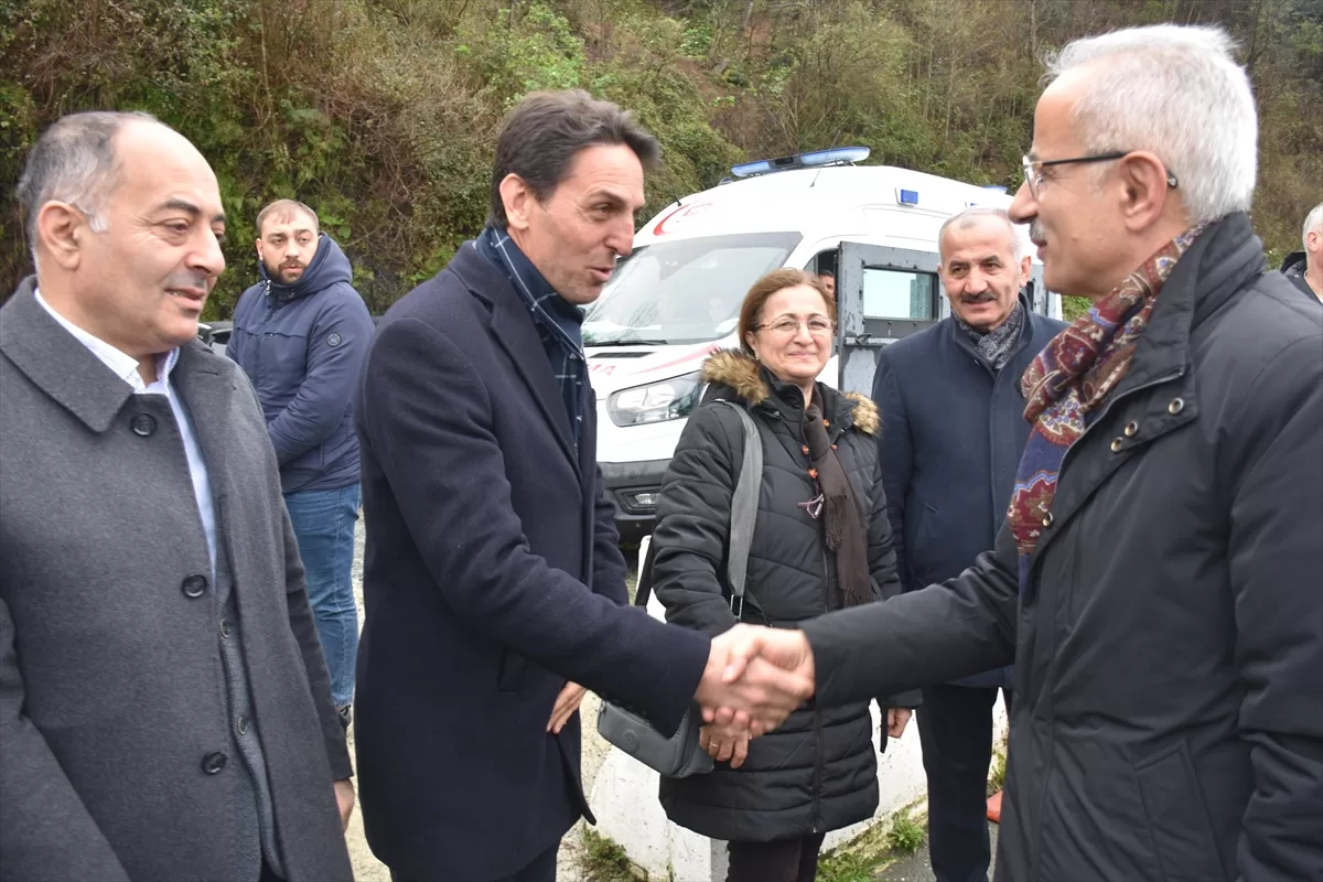 Ulaştırma ve Altyapı Bakanı Abdulkadir Uraloğlu, Artvin'de konuştu: