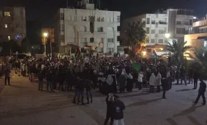 AMMAN (AA) – Ürdün'ün başkenti Amman'da yüzlerce kişi, Gazze Şeridi'ne