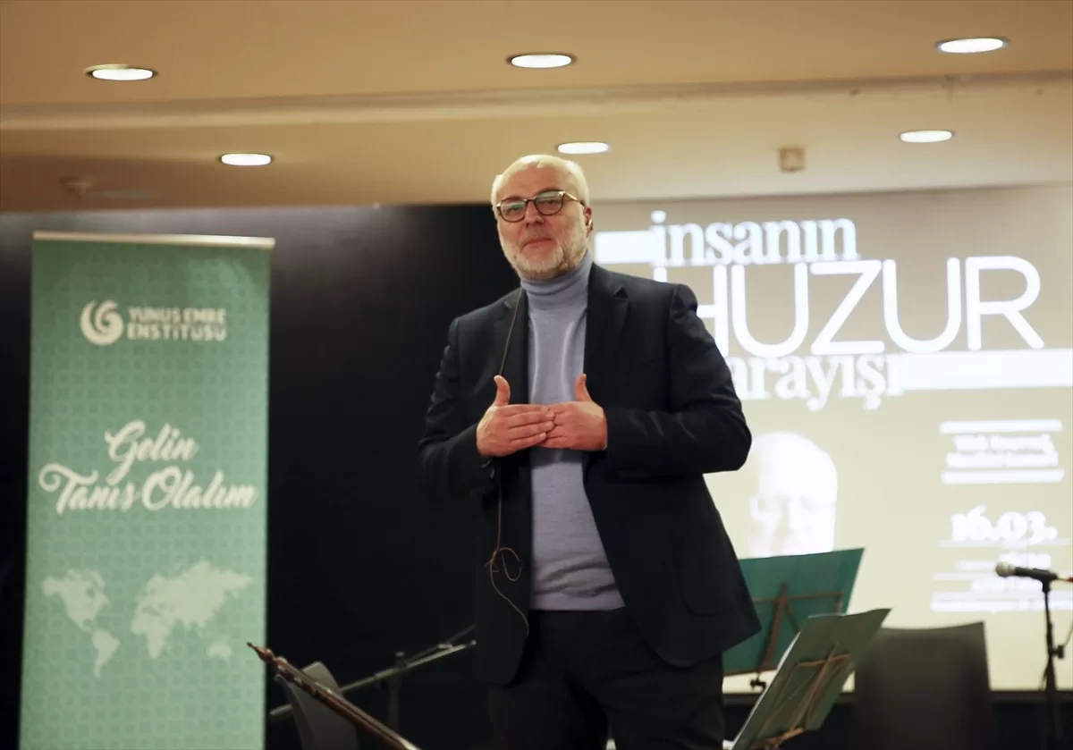 Viyana'da Yunus Emre Enstitüsünce “İnsanın Huzur Arayışı” konferansı düzenlendi