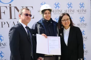 YALOVA (AA) – Yalova'nın Altınova ilçesindeki bir tersanede iş garantili