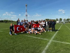 ANKARA (AA) -15'li Ragbi Erkek Milli Takımı, Avrupa Konferans Ligi