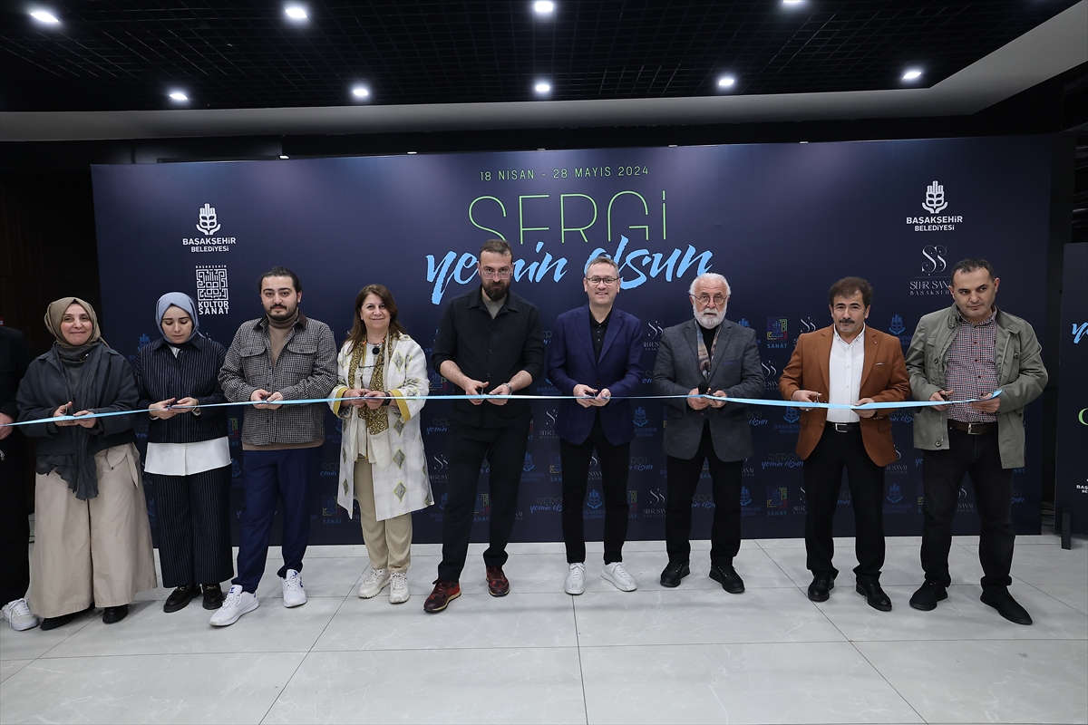 “Yemin Olsun” sergisi Başakşehir Şehir Sanat Galerisi’nde ziyarete açıldı