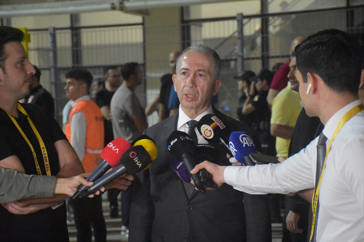 Adana Demirspor-Galatasaray maçının ardından