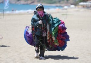 ANTALYA (AA) – Antalya'nın Alanya ilçesinde Dünya Yamaç Paraşütü Hedef