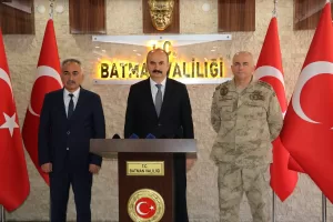 BATMAN (AA) – Batman Valisi Ekrem Canalp, mart ayında 26