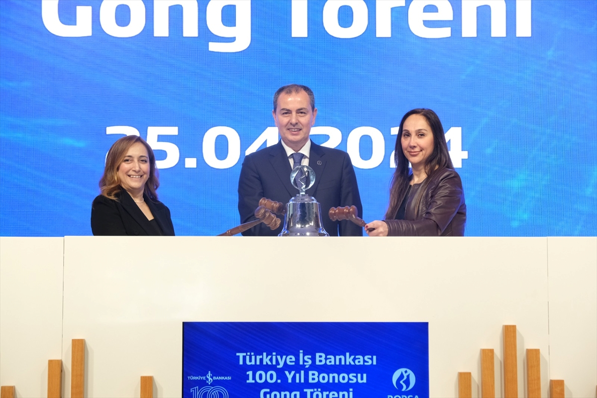 Borsa İstanbul'da gong İş Bankası’nın 100. Yıl Bonosu için çaldı